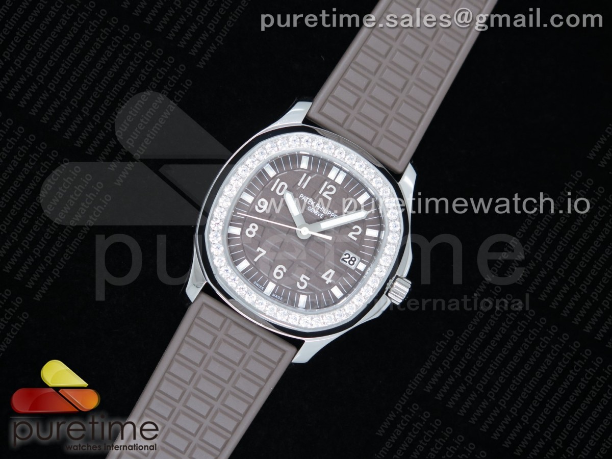 PP공장 파텍필립 아쿠아넛 그레이텍스쳐다이얼 러버 / Aquanaut 5067A SS PPF 11 Best Edition Gray Textured Dial on Gray Rubber Strap AE23