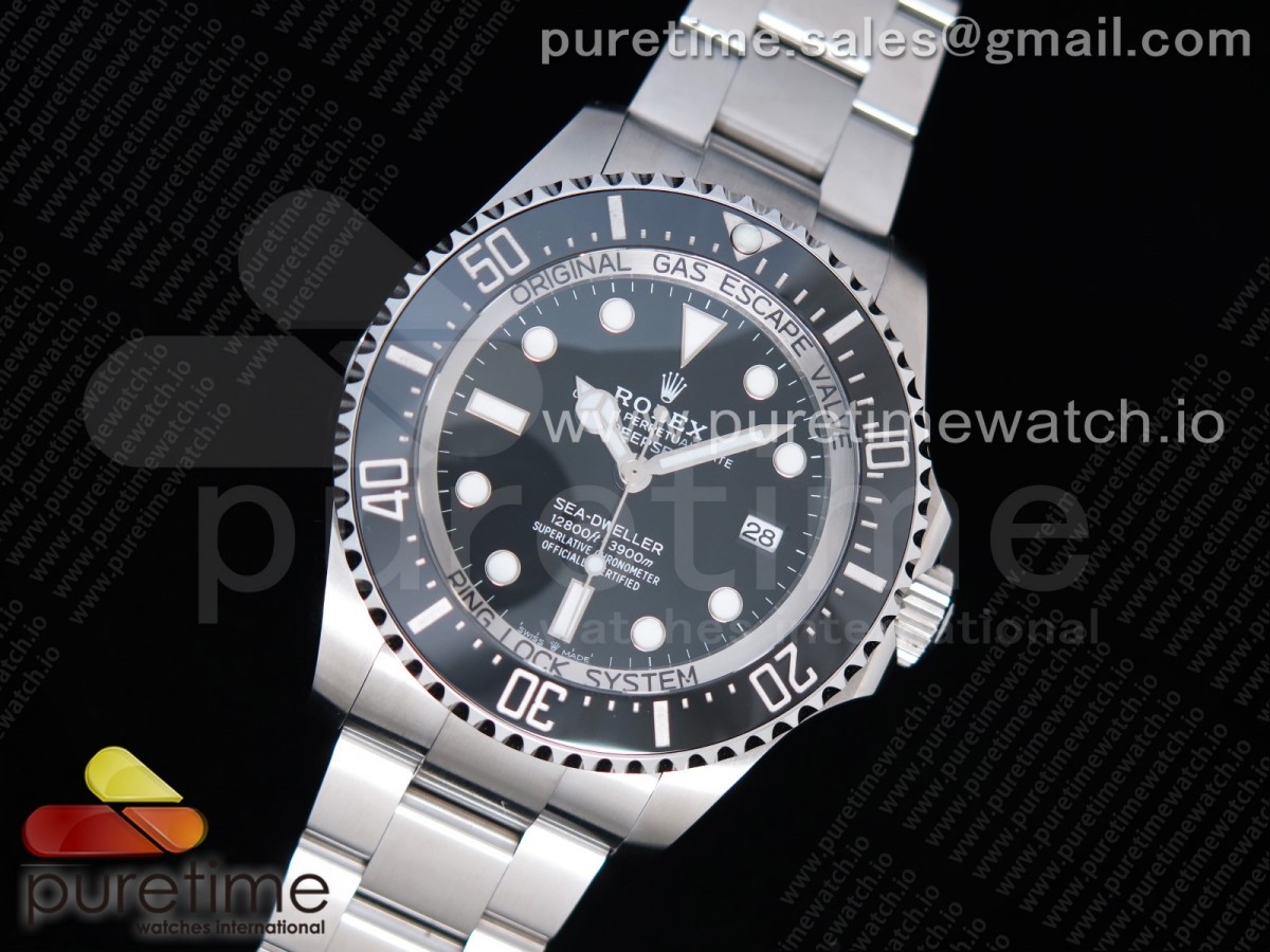 AR공장 V4 롤렉스 씨드웰러 딥씨 블랙다이얼 / Sea-Dweller 126660 Black Ceramic ARF 11 Best Edition 904L SS Case and Bracelet A2824