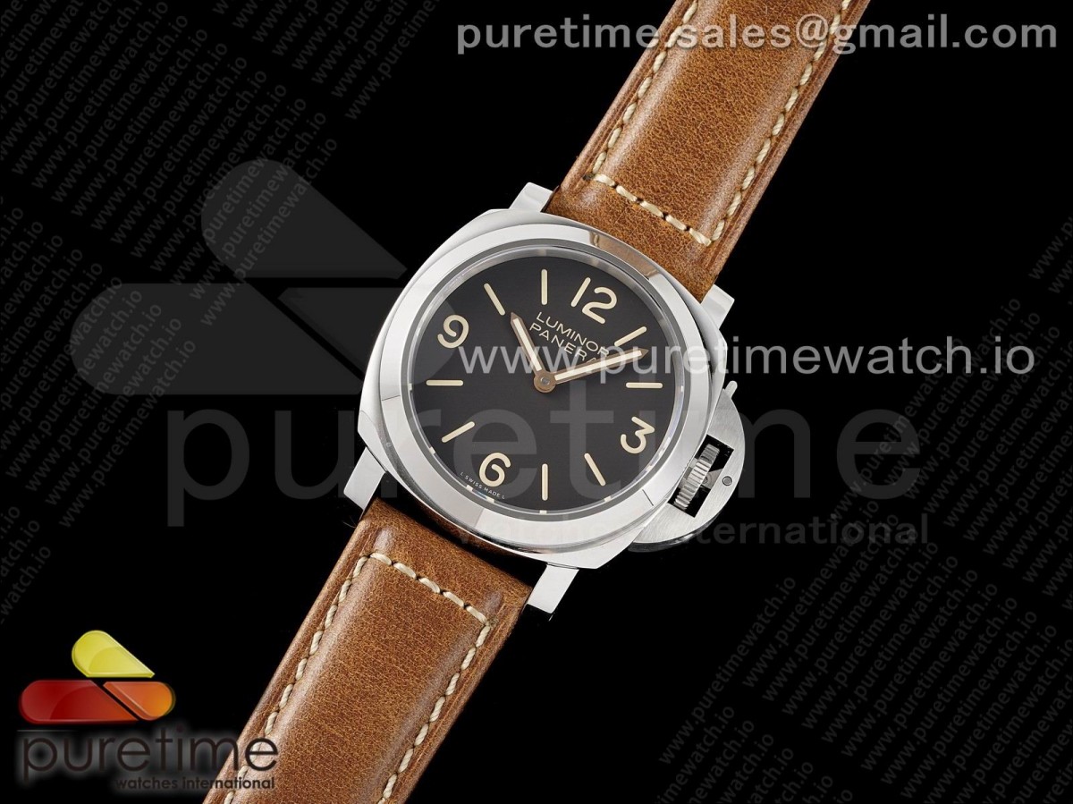 눕공장 파네라이 PMA390 N 가죽 / PAM390 N Noob 11 Best Edition on Brown Leather Strap A6497 with Y-Incabloc V12