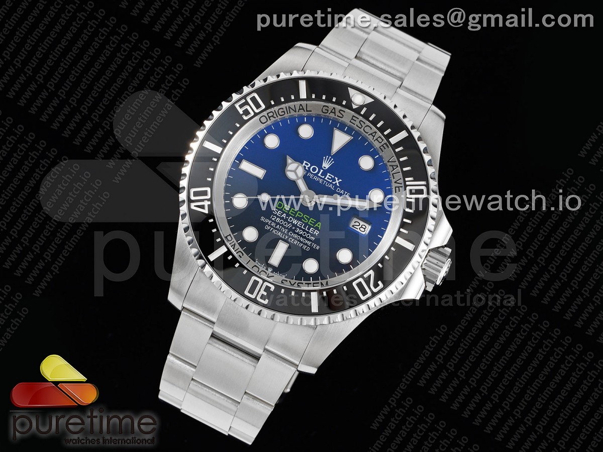 AR공장 롤렉스 씨드웰러 신형 126660 디블루 다이얼 브레이슬릿 2824 Sea-Dweller 126660 'D-Blue' ARF 1:1 Best Edition 904L SS Case and Bracelet A2824