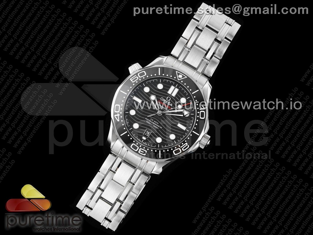 OR공장 오메가 씨마스터 다이버 300 블랙다이얼 브슬 / Seamaster Diver 300M ORF 11 Best Edition Black Ceramic Black Dial on SS Bracelet A8800