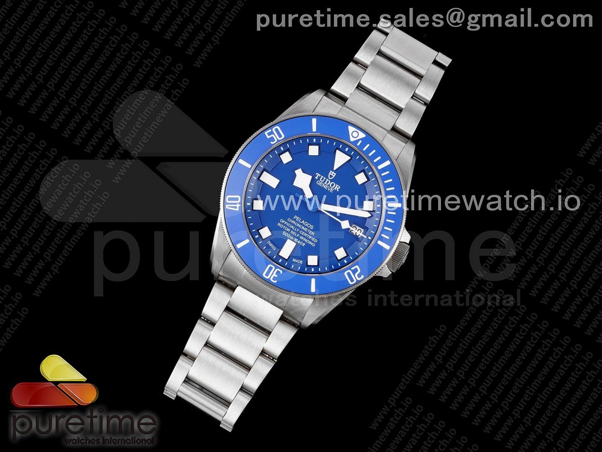 ZF공장 튜더 펠라고스 블루 티타늄 브슬 / Blue Pelagos ZF 11 Best Edition on Titanium Bracelet A2824 V5