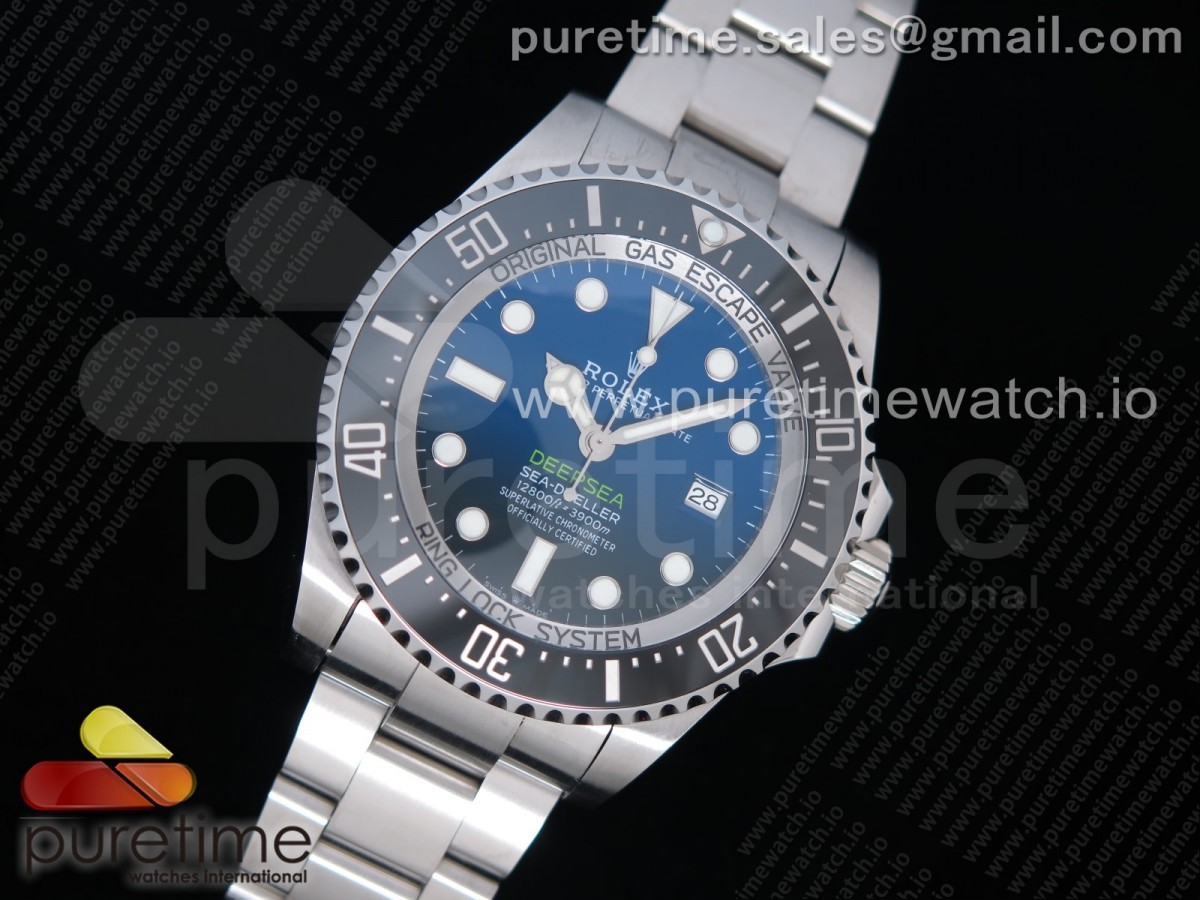 눕공장 롤렉스 씨드웰러 딥씨 디블루 3235 904L / Sea-Dweller 126660 'D-Blue' Noob 11 Best Edition 904L SS Case and Bracelet A3235 Clone
