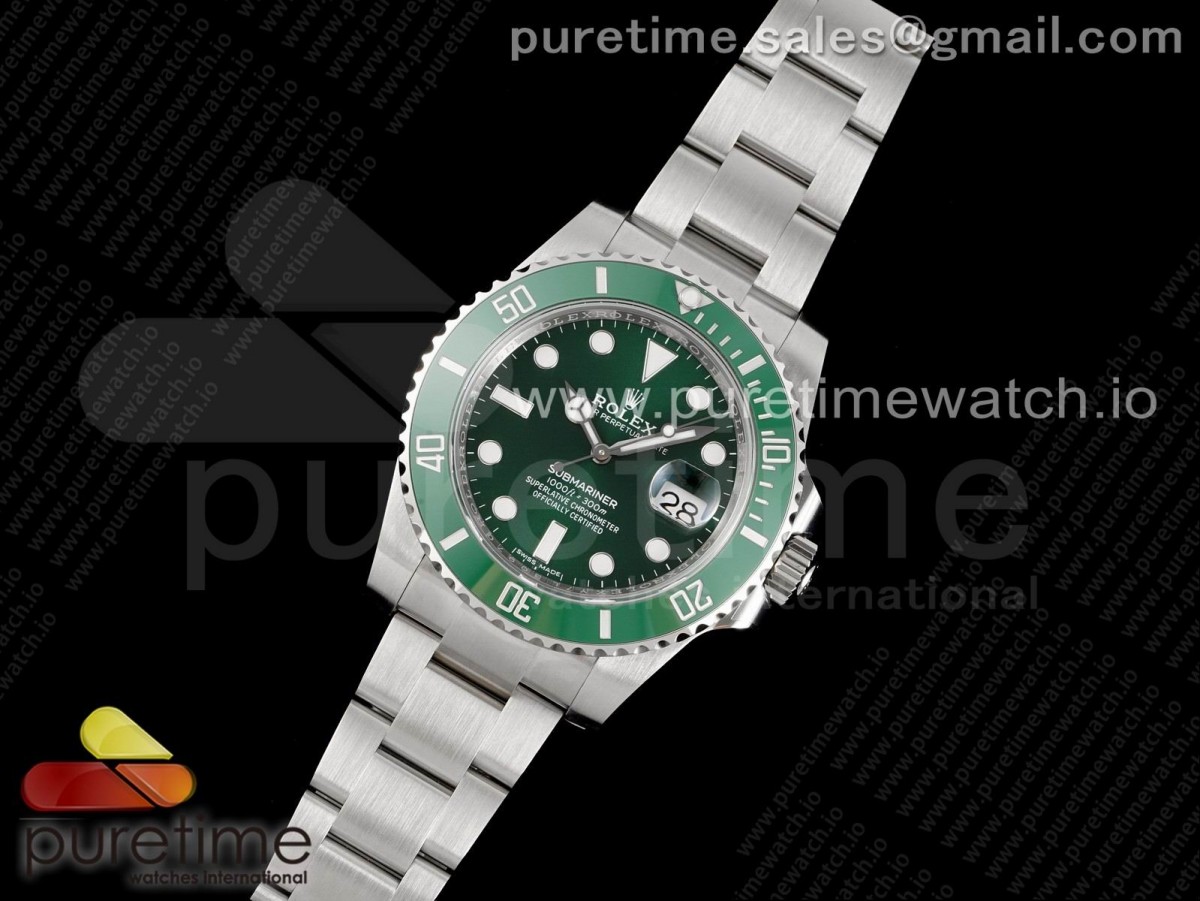 ZZ공장 V3 롤렉스 서브마리너 그린 브슬 3135 / Submariner 116610 LV Green Ceramic ZZF 904L 11 Best Edition on SS Bracelet SA3135 V3
