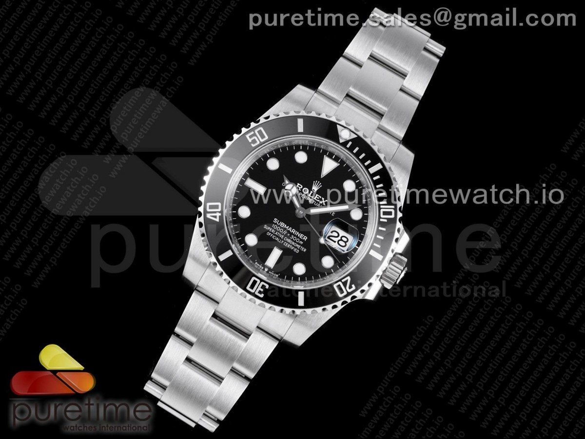 V6공장 롤렉스 서브마리너 블랙데이트 세라믹  뉴다이얼 3135 /  Submariner 116610 LN Black Ceramic New Dial 904L Steel V6F 11 Best Edition SA3135